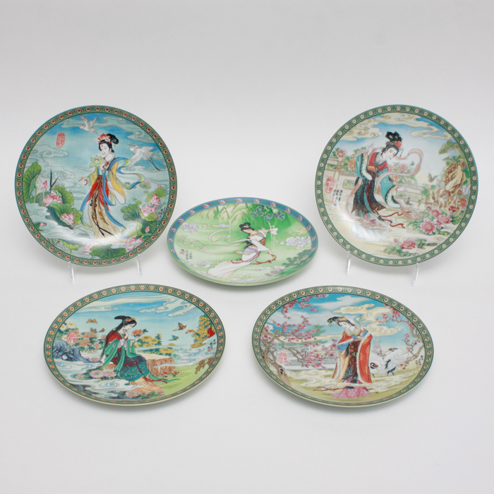 Collection of Imperial Jingdezhen Collector Plates
