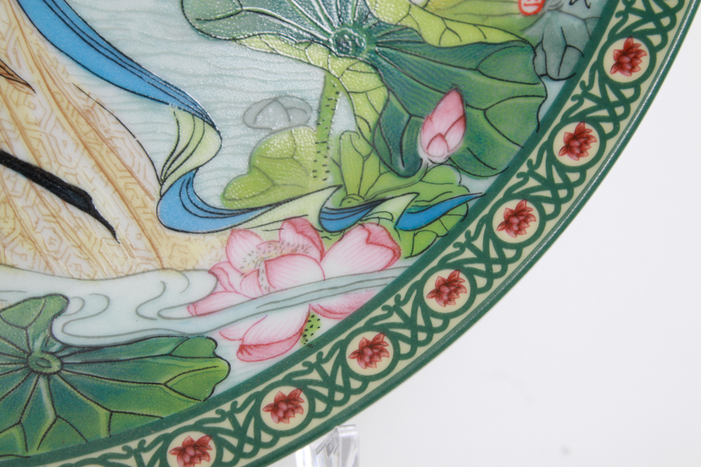 Collection of Imperial Jingdezhen Collector Plates