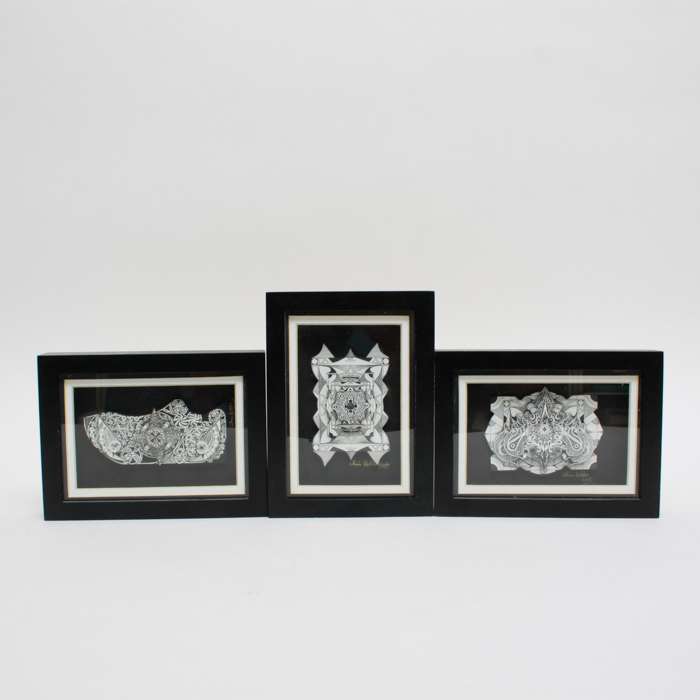 3D Paper Art Signed by Chris Hobbs