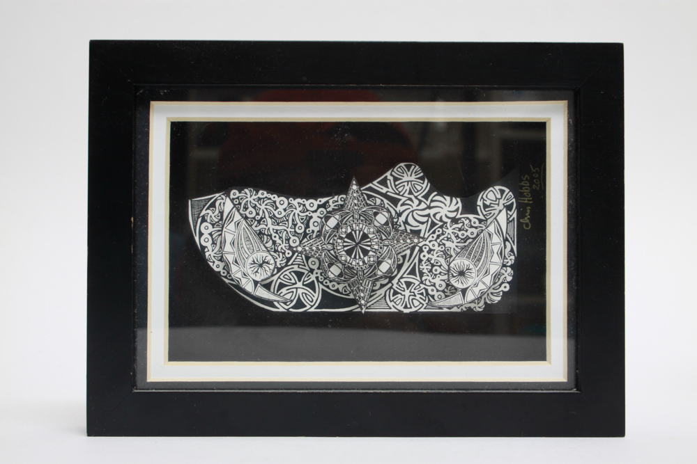 3D Paper Art Signed by Chris Hobbs