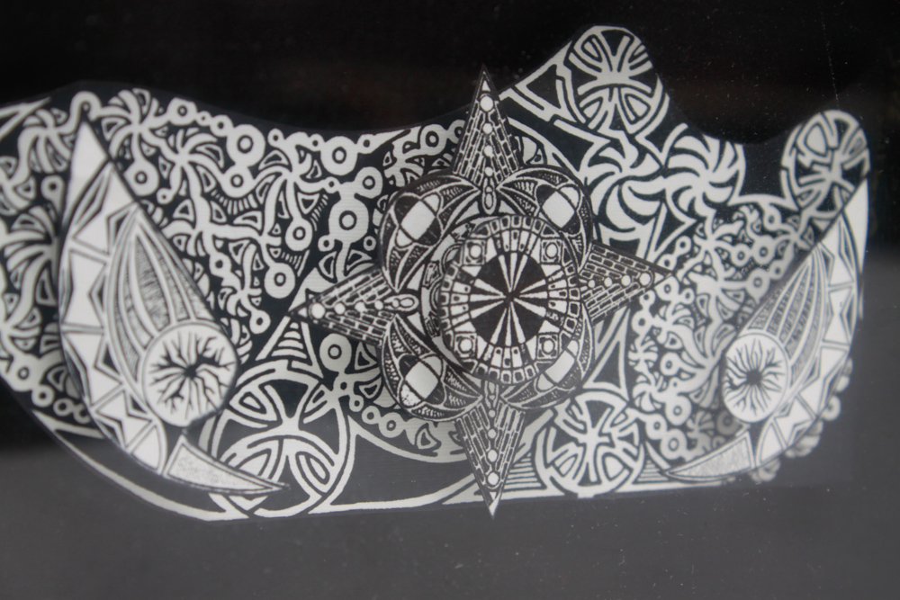 3D Paper Art Signed by Chris Hobbs