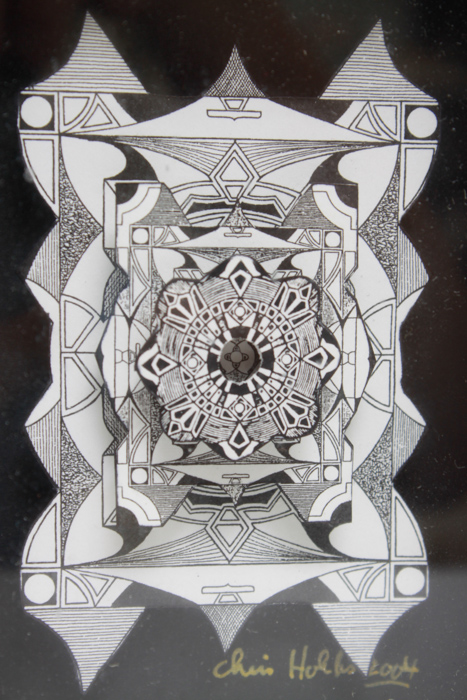 3D Paper Art Signed by Chris Hobbs