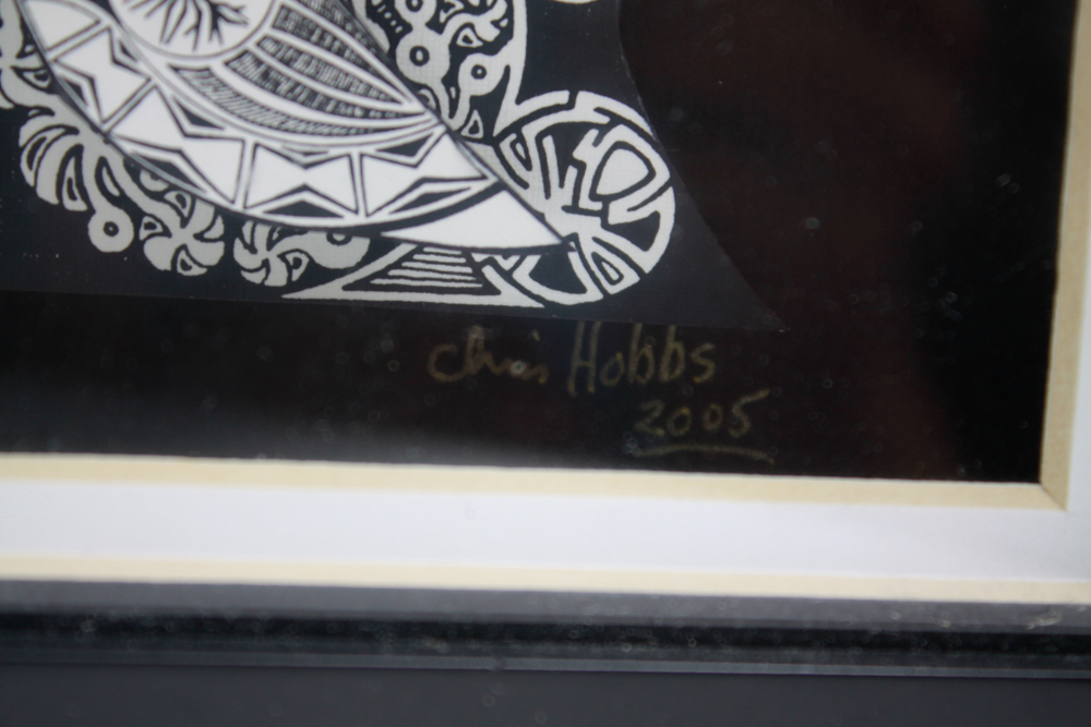 3D Paper Art Signed by Chris Hobbs