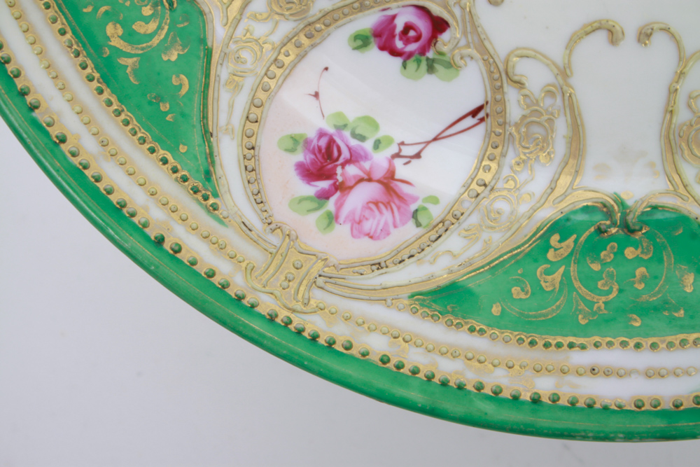 Handpainted Nippon Porcelain Dishes