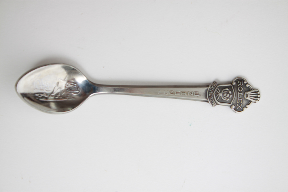 Pair of Rolex Lucerne Spoons