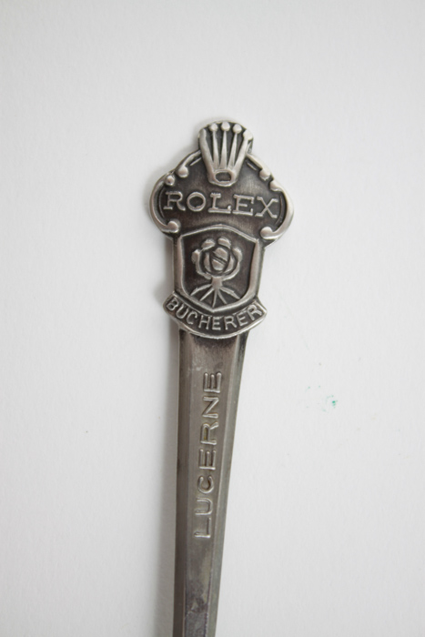 Pair of Rolex Lucerne Spoons