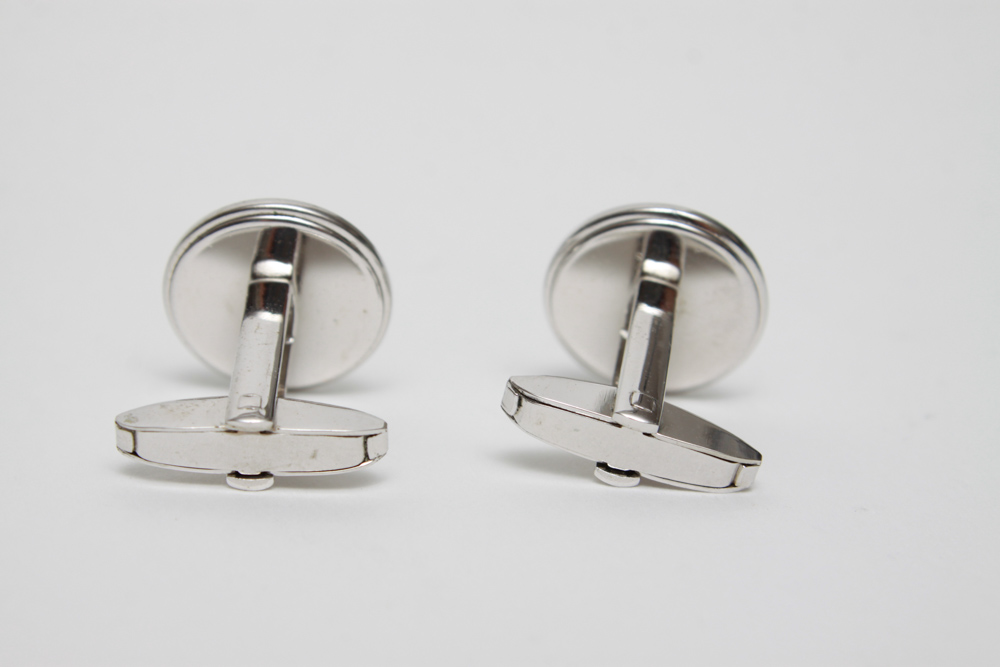 Silver Tone Cufflinks and Other Men's Jewelry