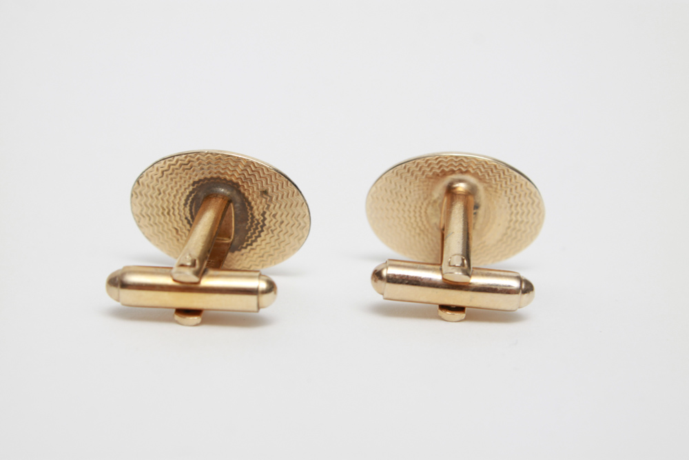 Gold-Toned Cufflink Collection