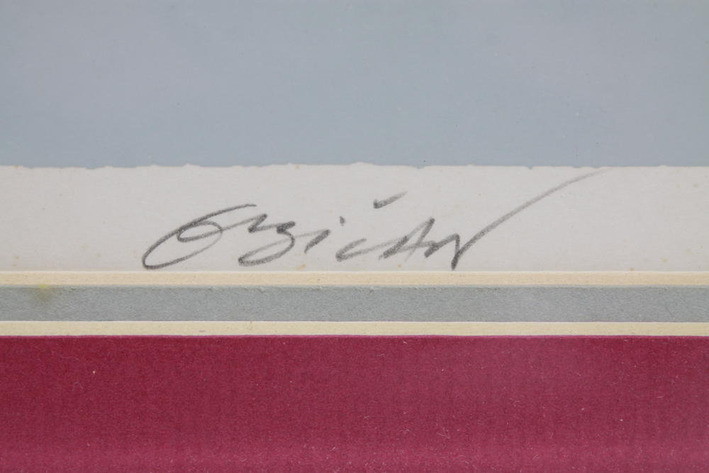 Jovan Obican Signed Artist's Proof Musicians Serigraph