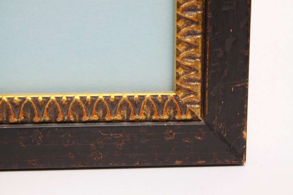 Signed Rutex Acrylic Painting on Paper