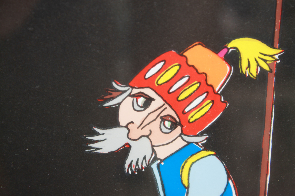 Jovan Obican Eastern European Bride Artist's Proof Serigraph