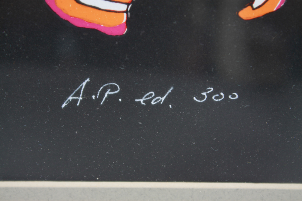 Jovan Obican Eastern European Bride Artist's Proof Serigraph