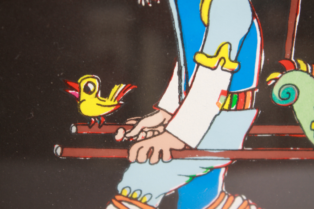 Jovan Obican Eastern European Bride Artist's Proof Serigraph