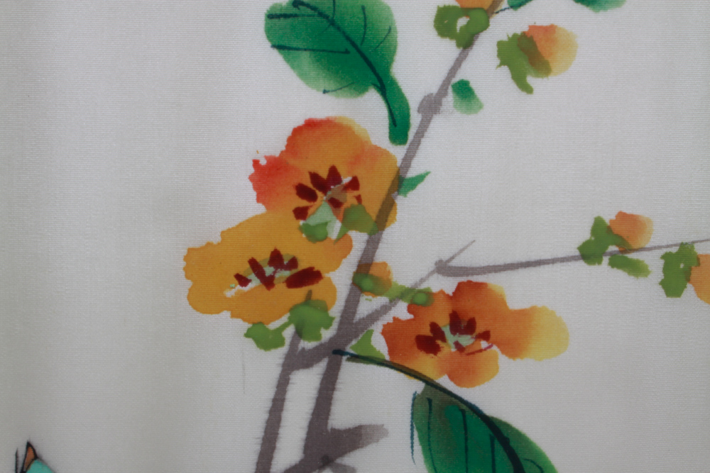 Pair of Chinese Silk Paintings