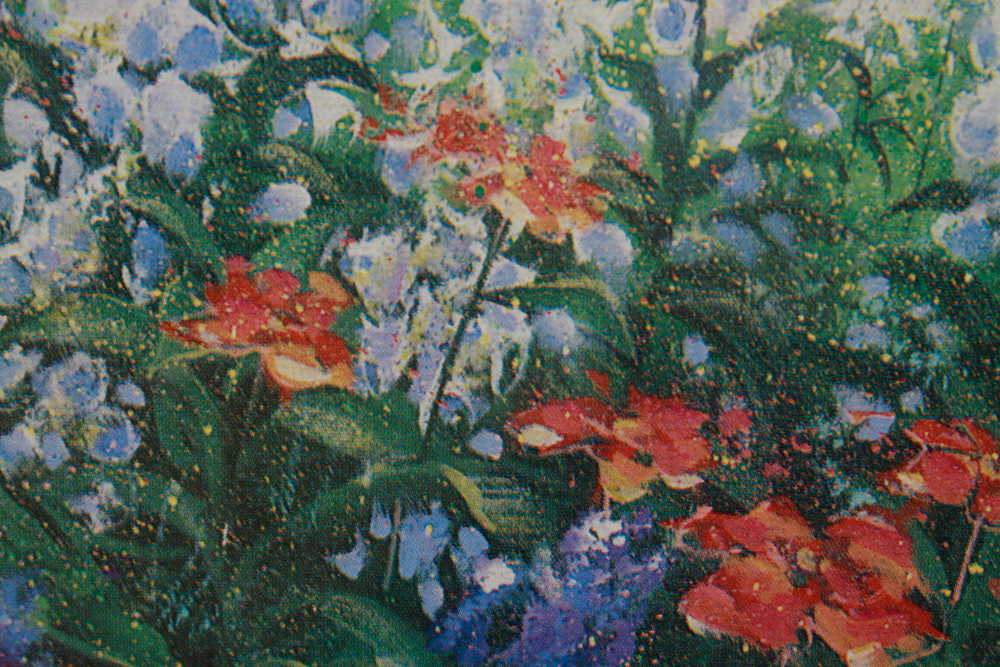 Signed & Numbered "Les Fleurs" Offset Lithograph