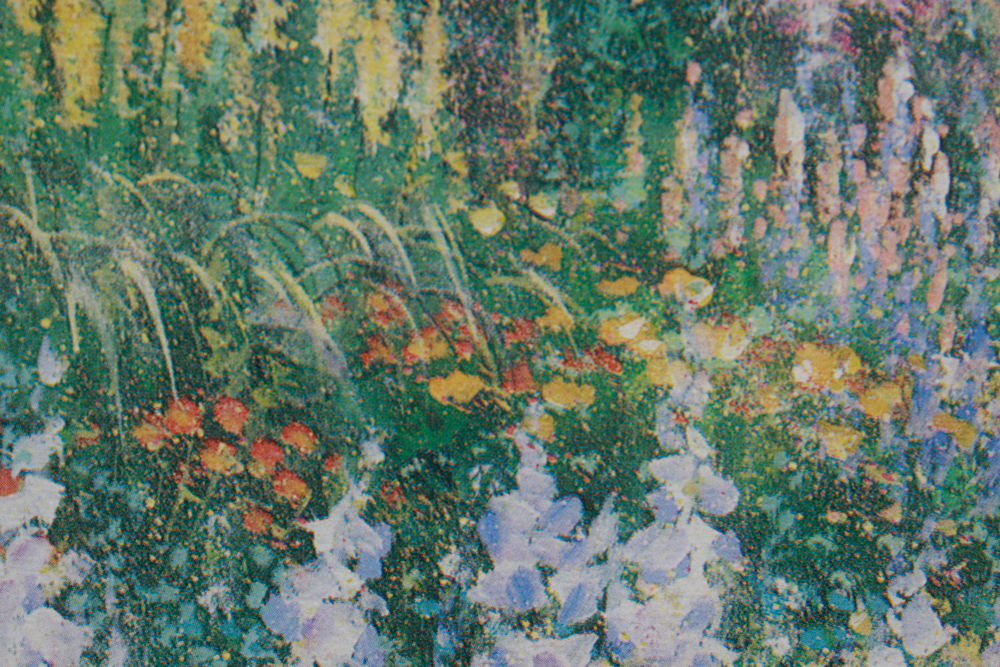 Signed & Numbered "Les Fleurs" Offset Lithograph