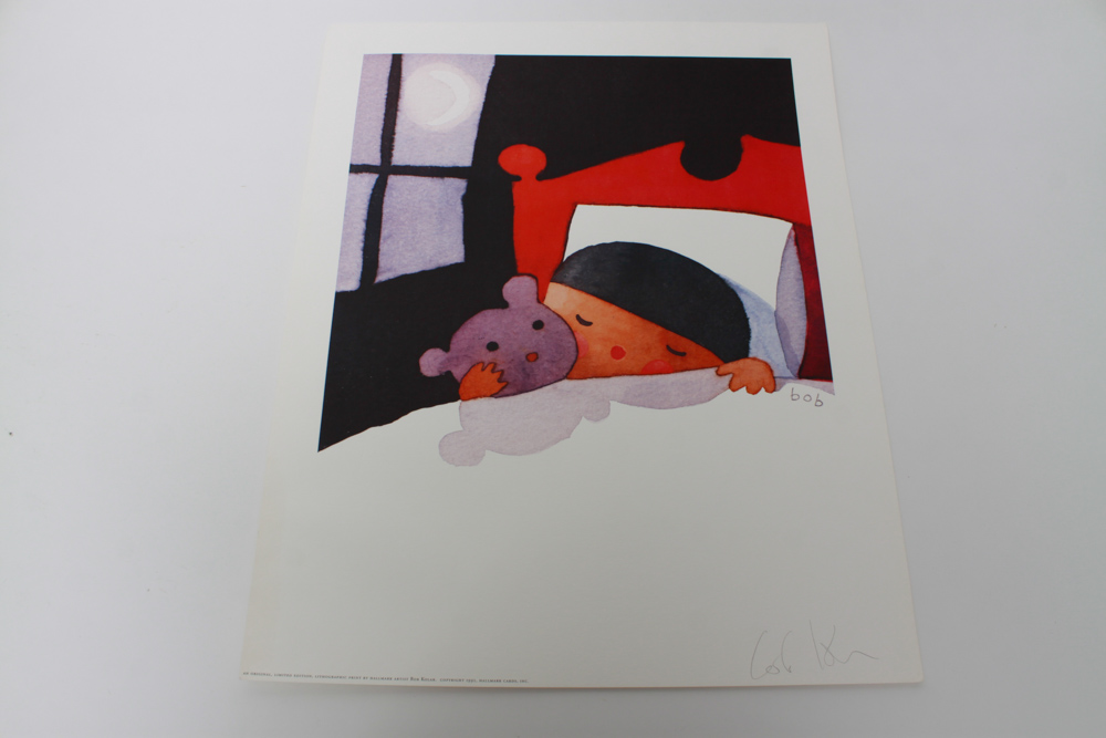 Signed Offset Lithograph Prints by Hallmark Artists