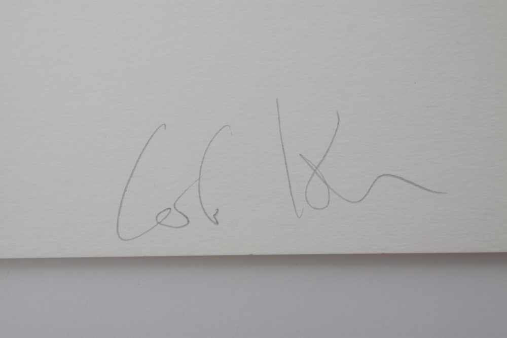 Signed Offset Lithograph Prints by Hallmark Artists