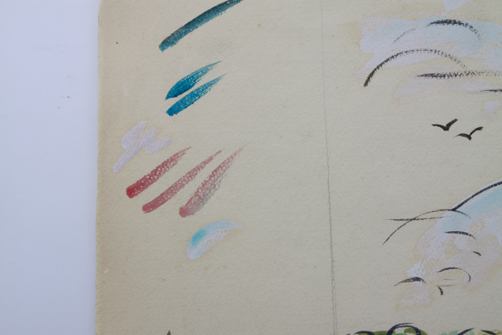 Signed Original Watercolor City Scenes