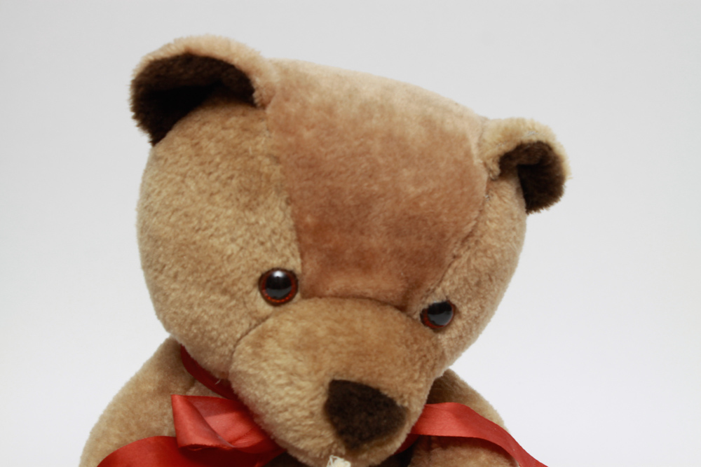 Doll Chair with Teddy Bear