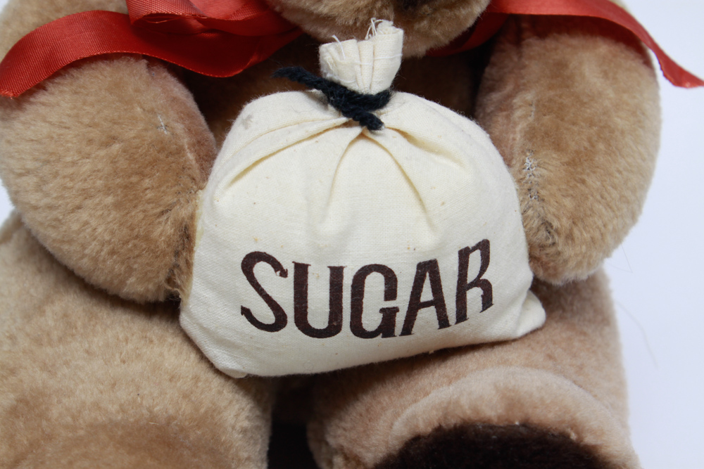 Doll Chair with Teddy Bear