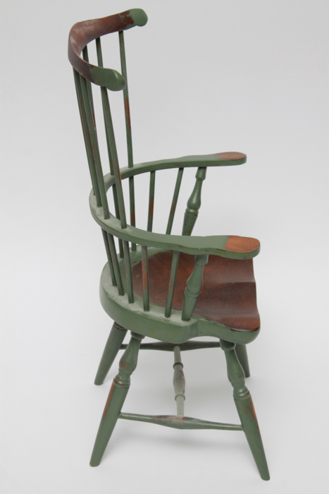 Doll Chair with Teddy Bear