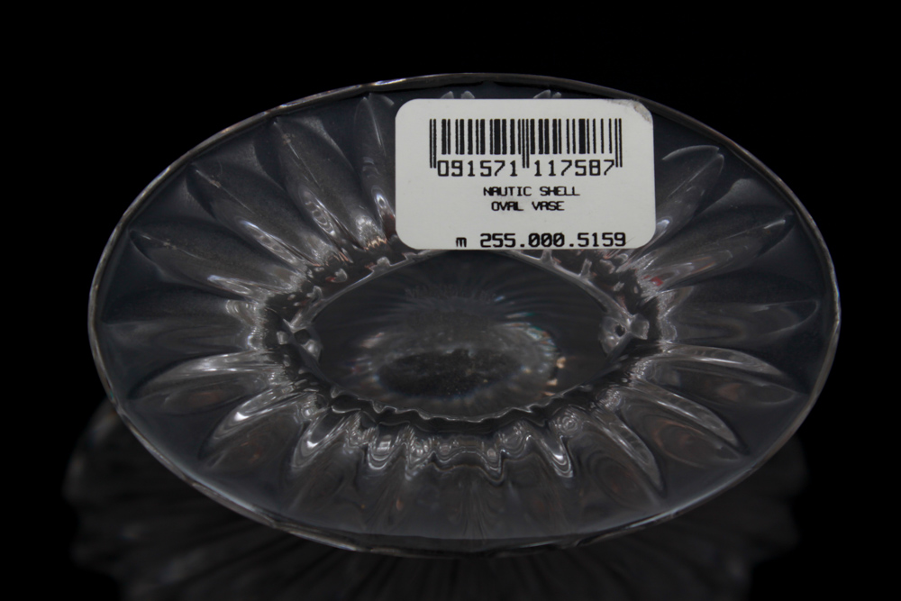 Marquise by Waterford Crystal Nautical Shell Vase