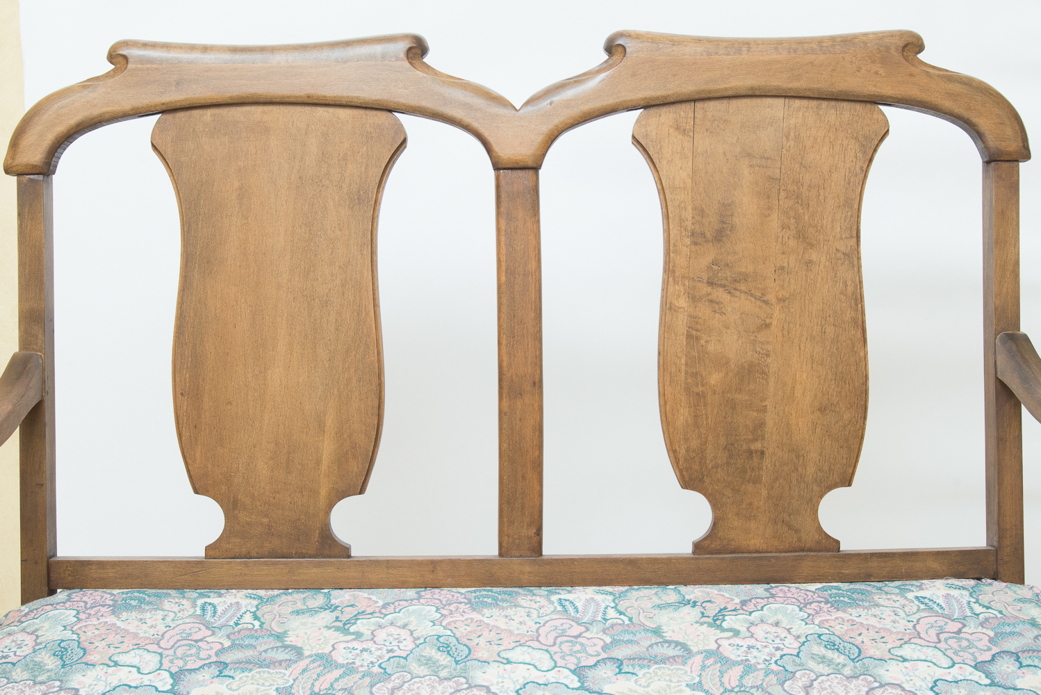 Vintage Queen Anne Style Bench