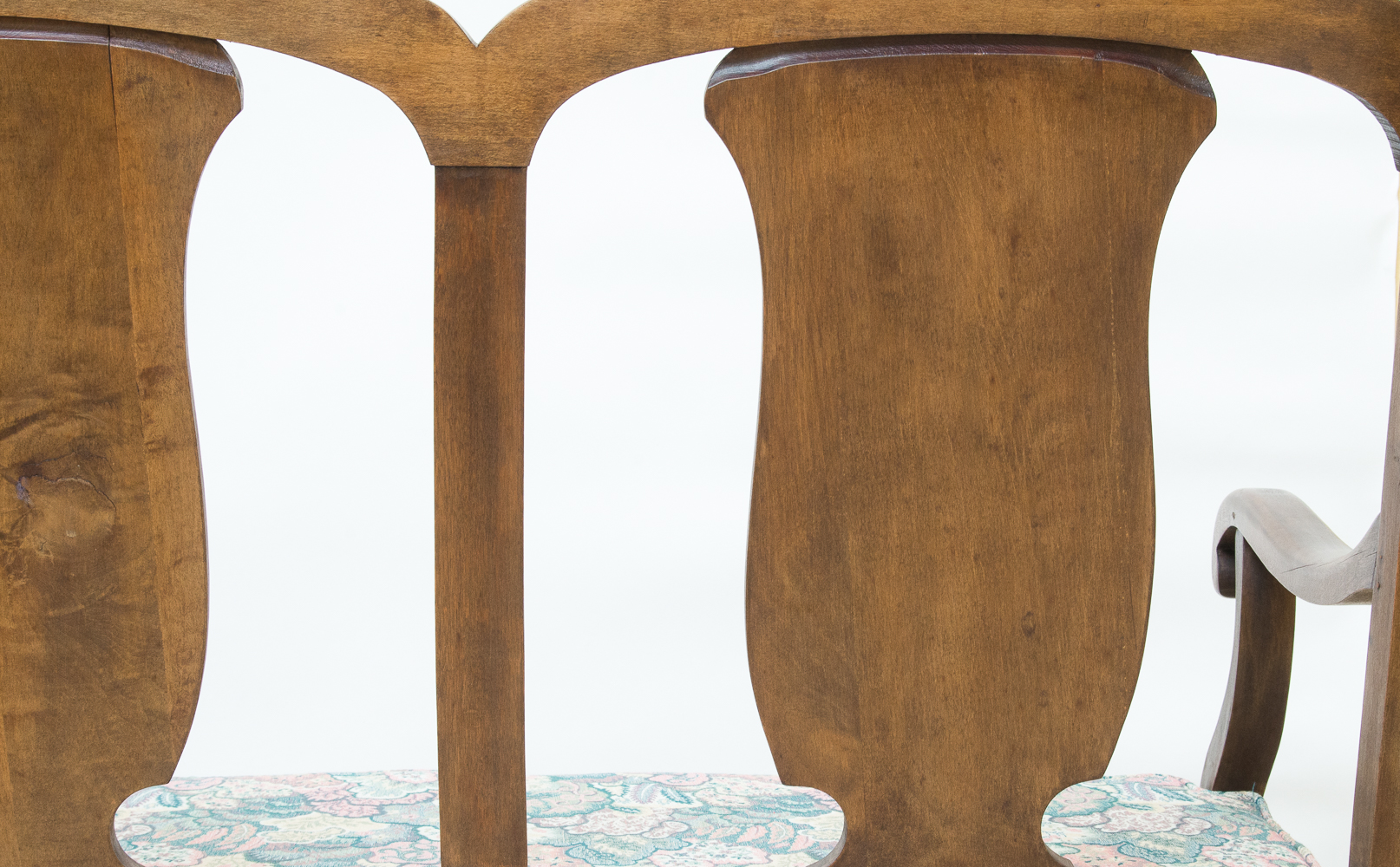 Vintage Queen Anne Style Bench