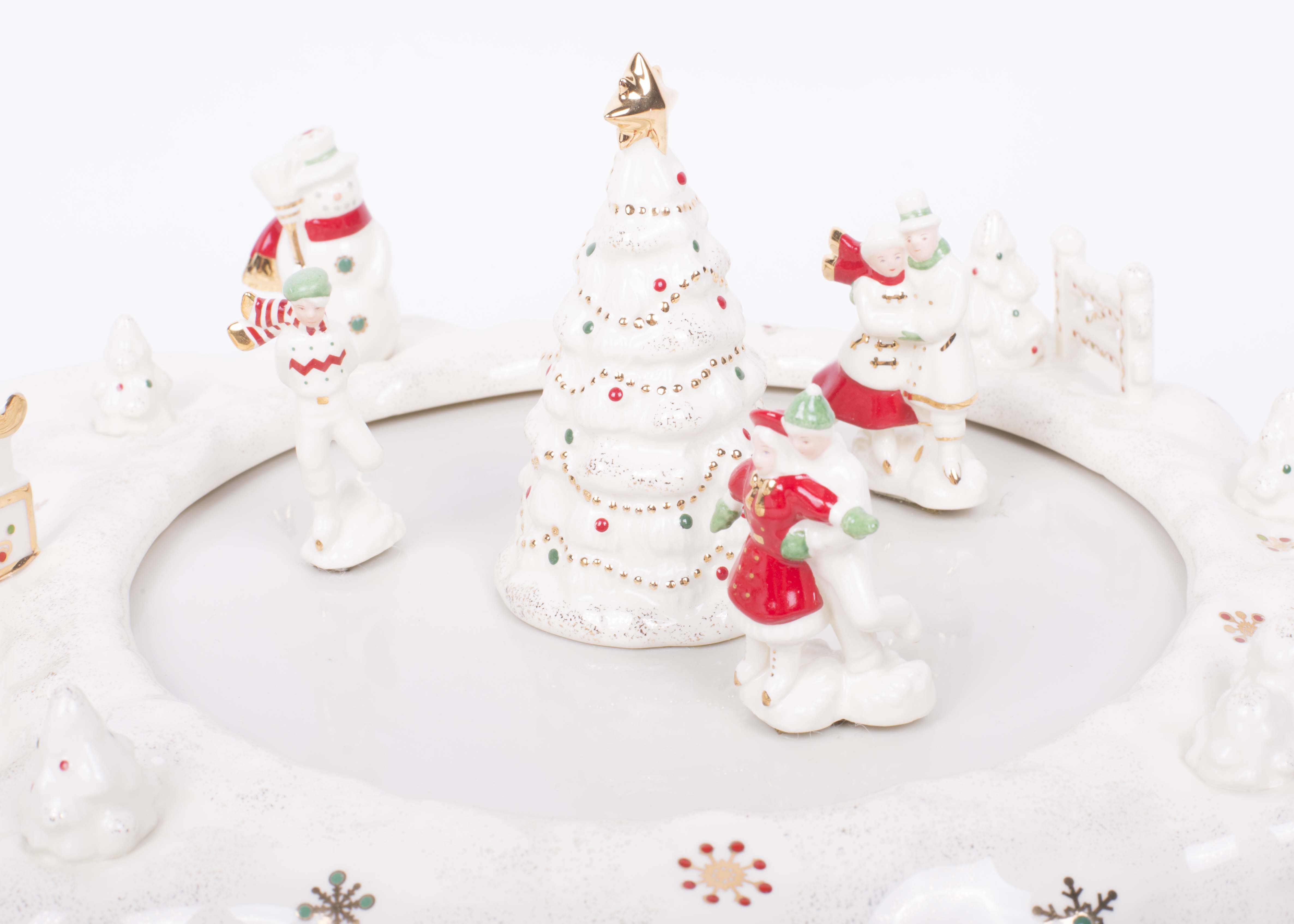 Lenox "Mistletoe Park" Animated Skating Pond