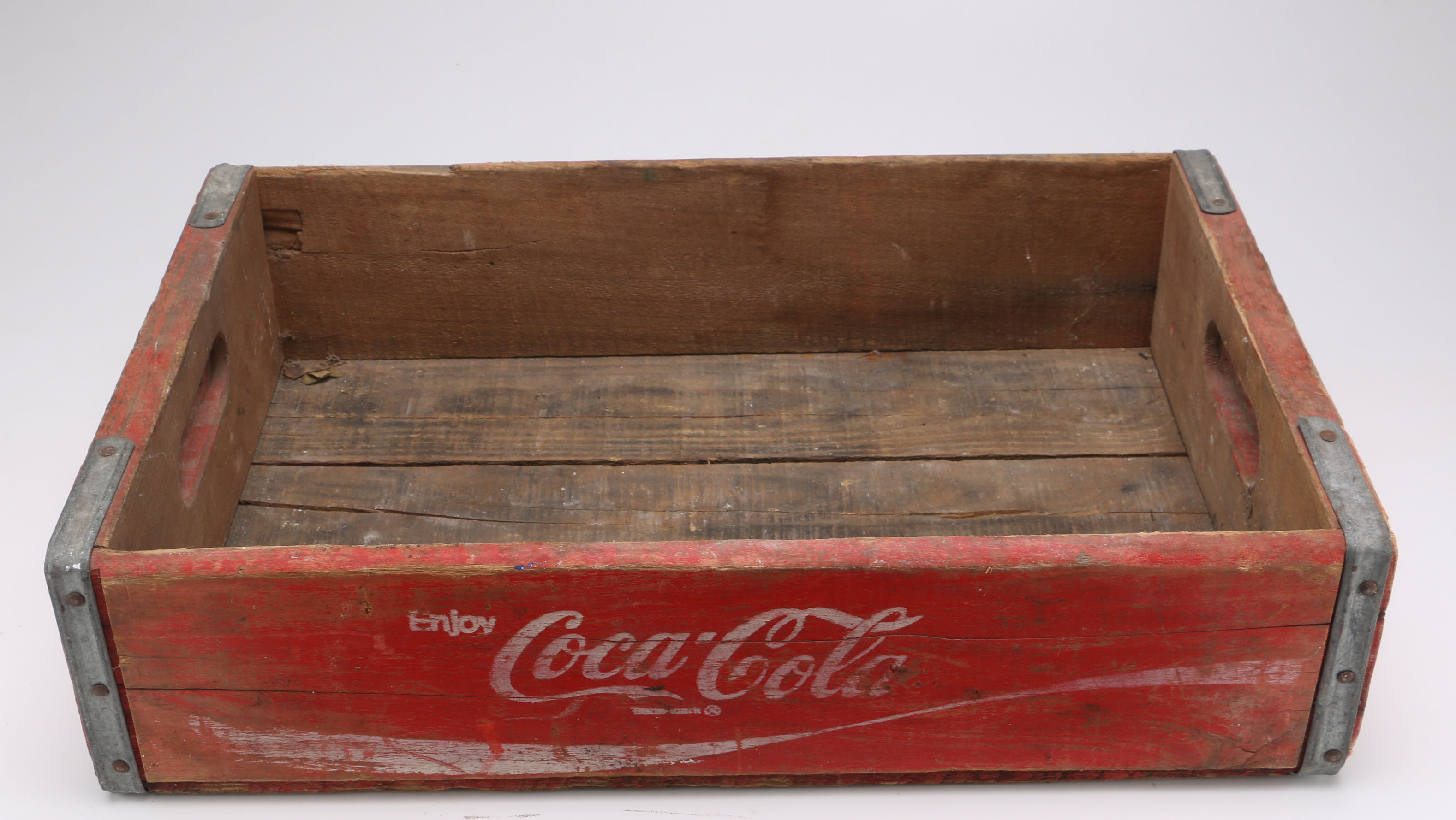 Set of Eagle Lock Company Screws and Coca-Cola Crate