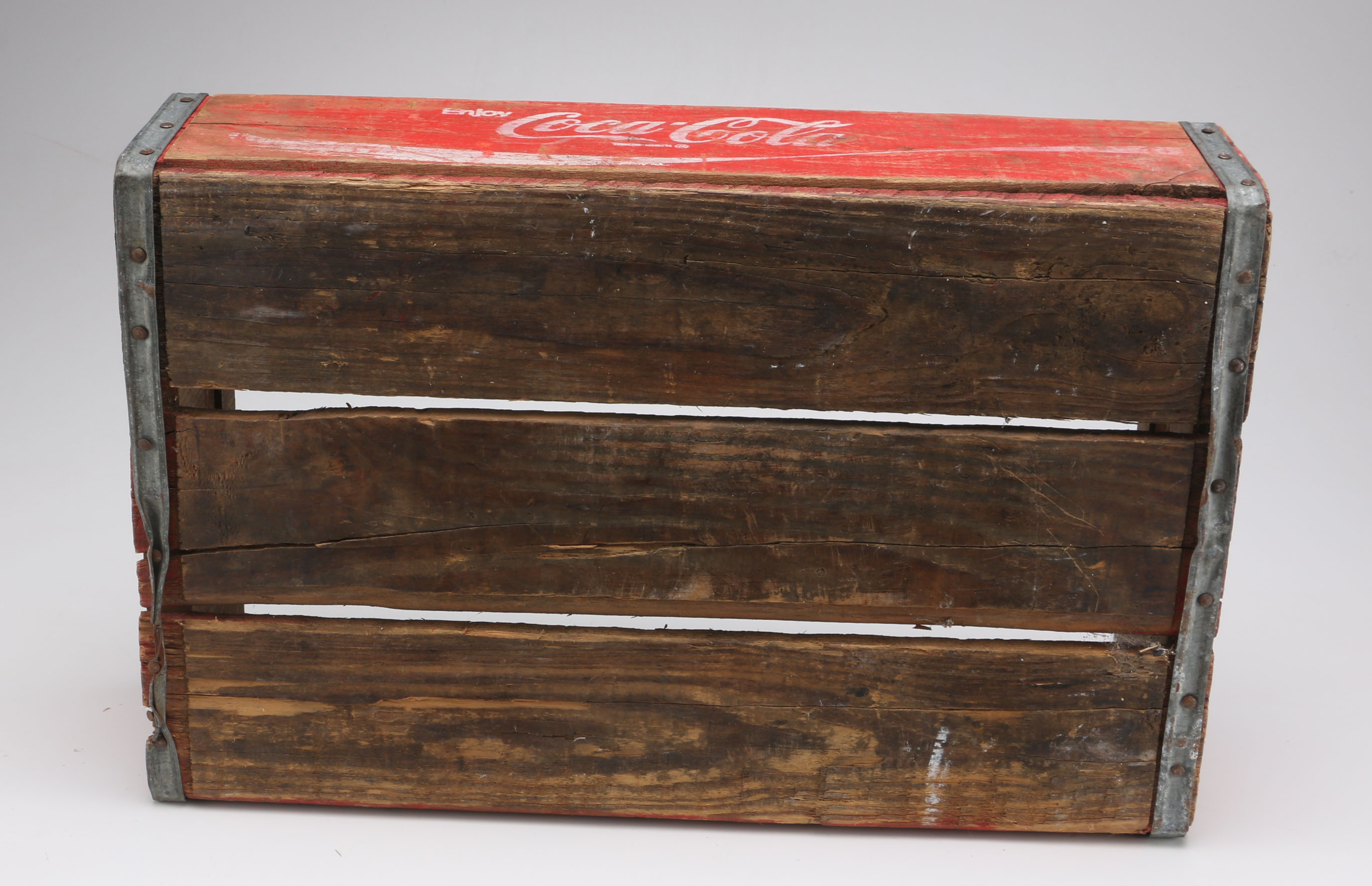 Set of Eagle Lock Company Screws and Coca-Cola Crate