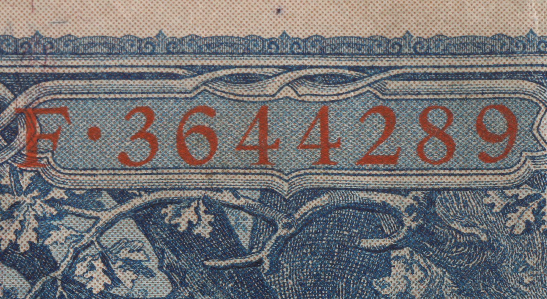 Pair of Vintage German Bank Notes