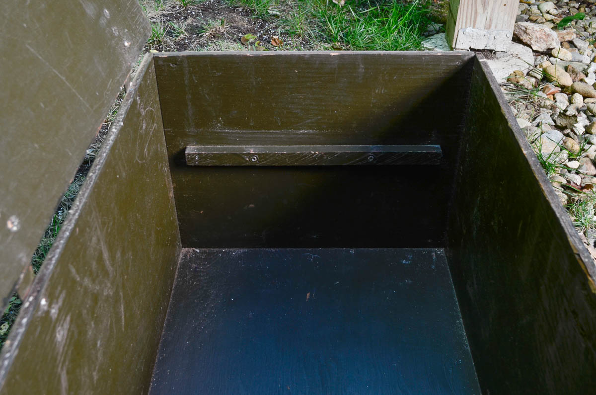 Vintage Wood Foot Locker