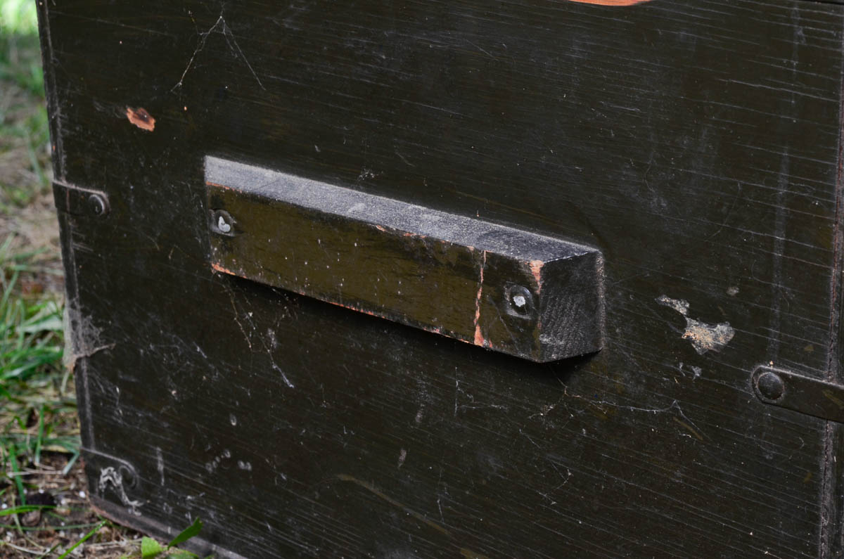 Vintage Wood Foot Locker