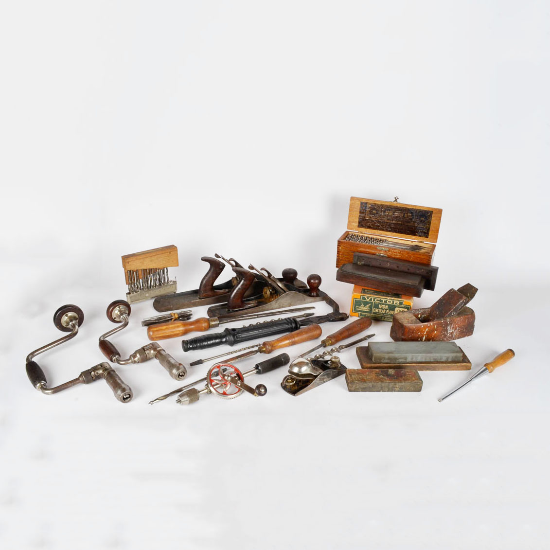 Assortment of Vintage Woodworking Tools