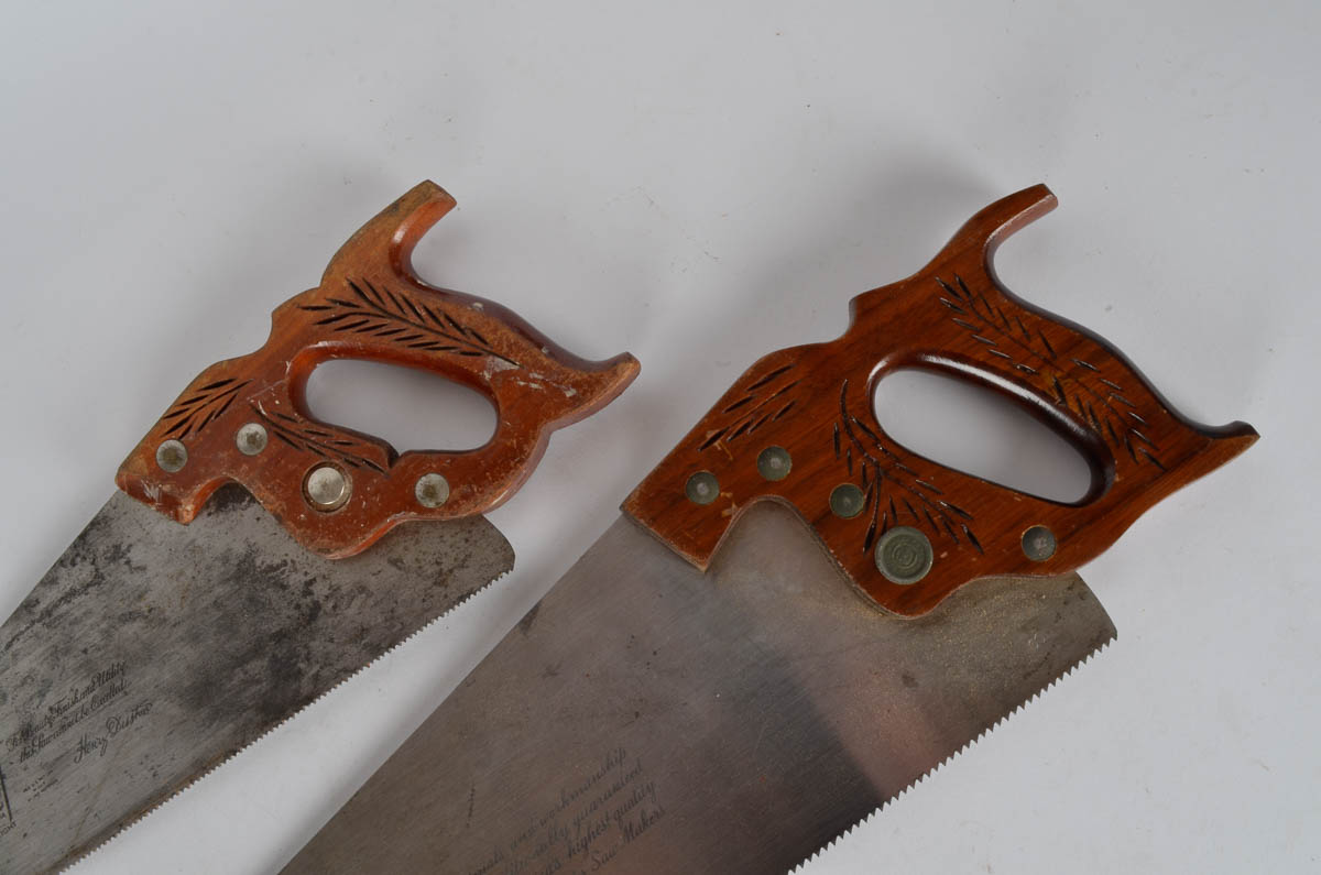 Assortment of Vintage Saws