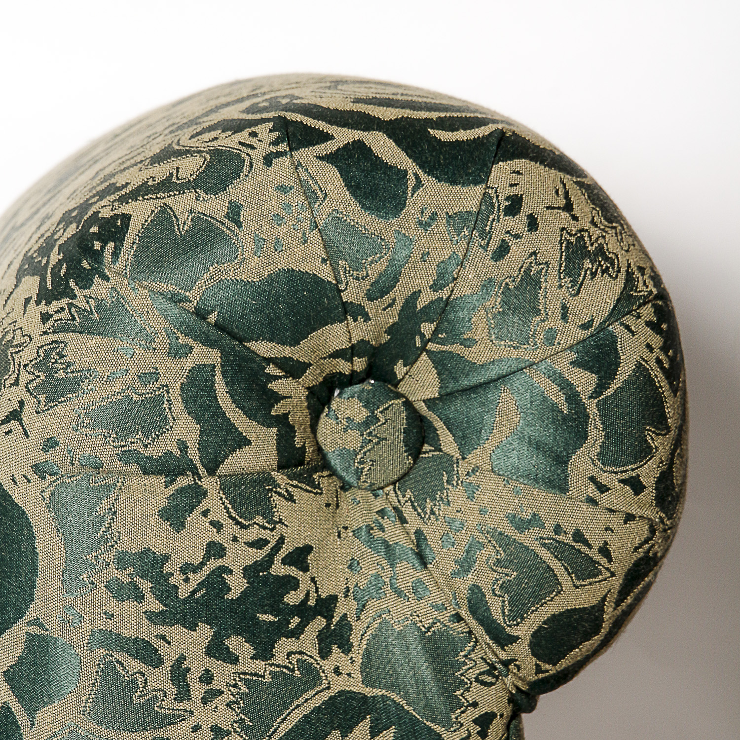 Floral and Wooden Bench