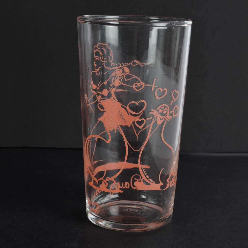 Lil' Abner Glassware and Assorted Vintage Collectibles