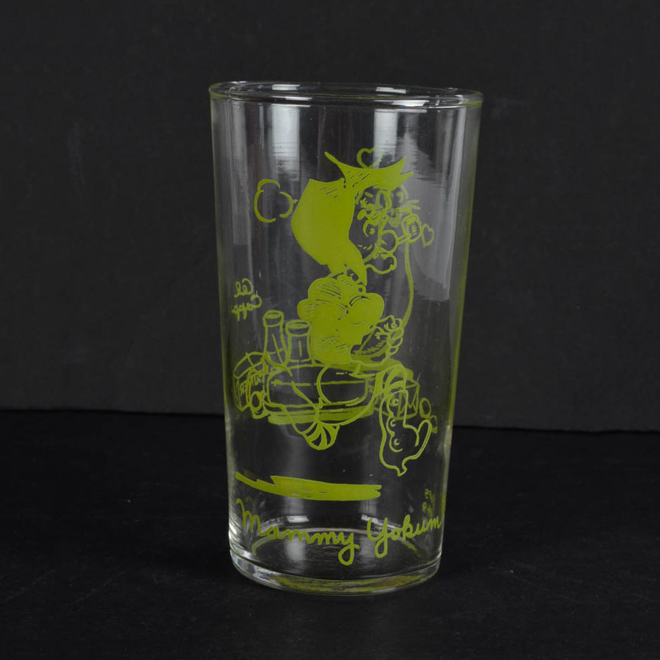 Lil' Abner Glassware and Assorted Vintage Collectibles