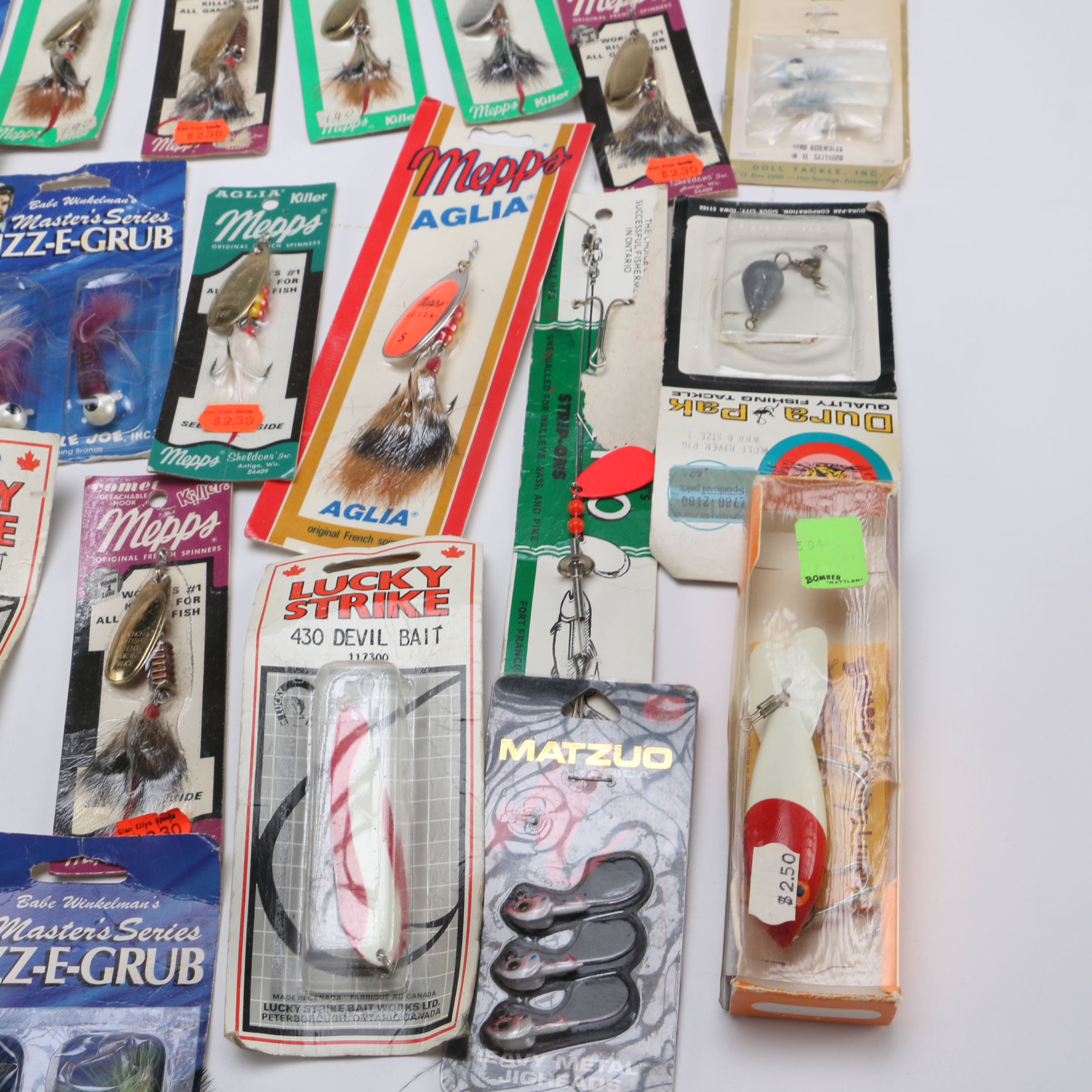 Assortment of Fishing Lures
