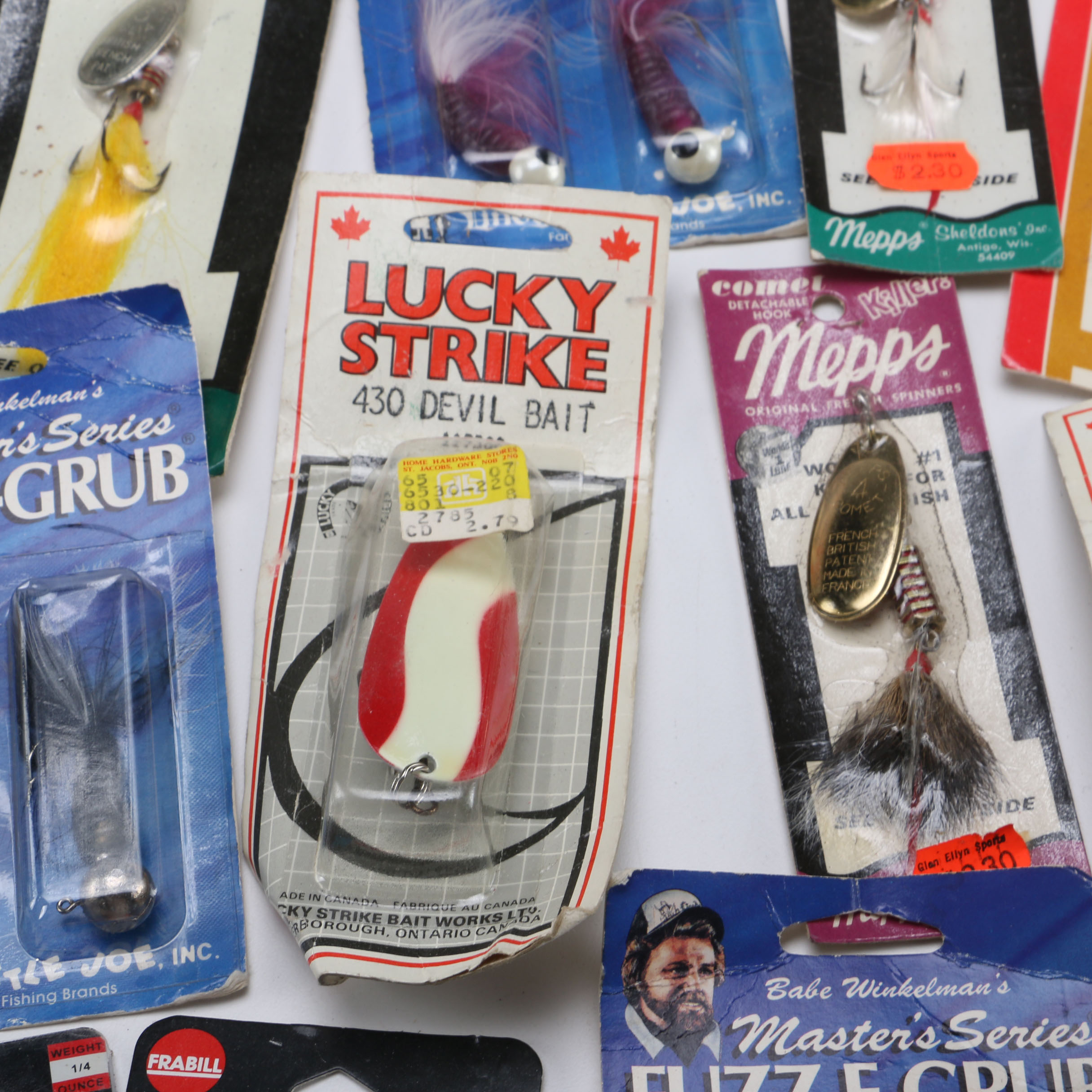 Assortment of Fishing Lures