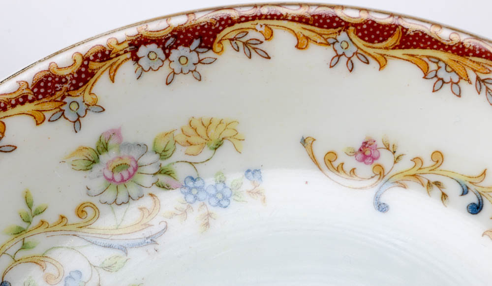 Assorted Botanical Themed China