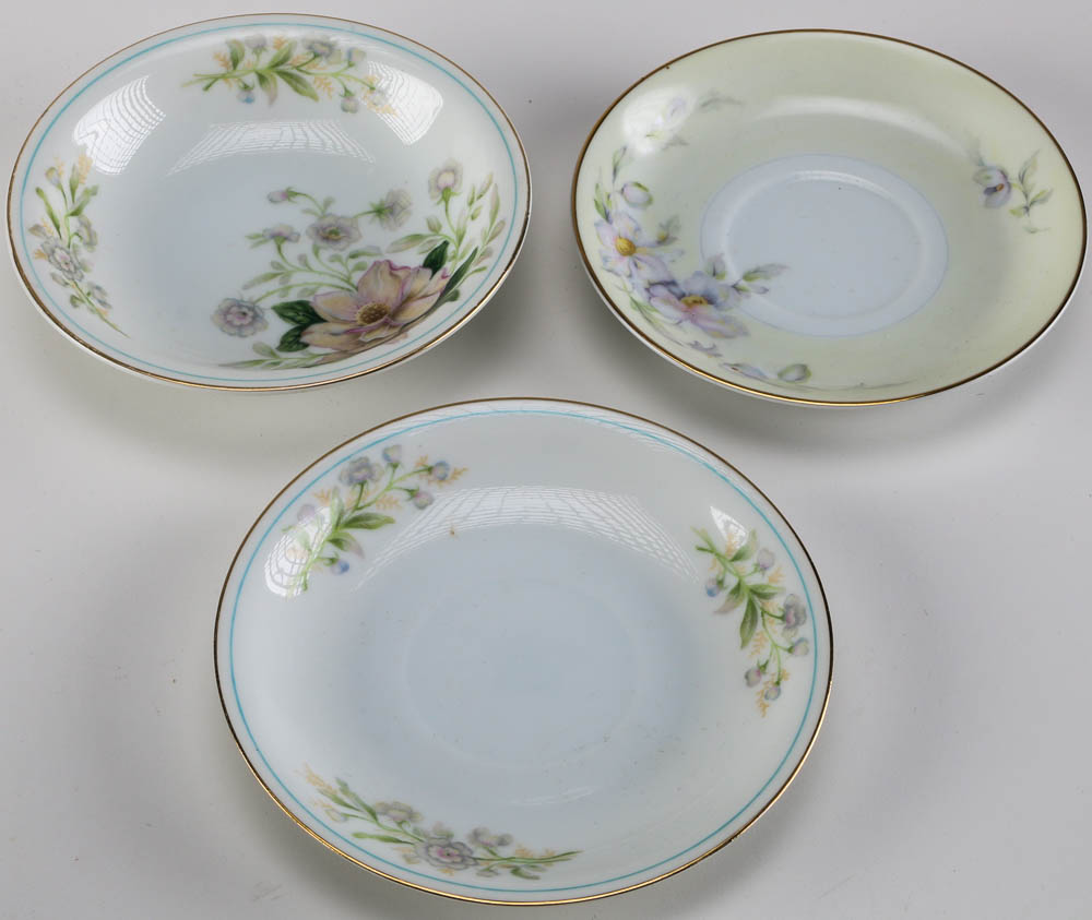 Assorted Botanical Themed China