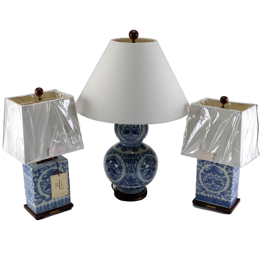Collection of Ralph Lauren Table Lamps