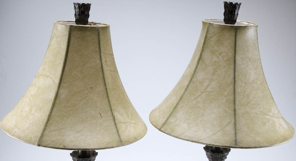 Matching Table  Lamps with Shades