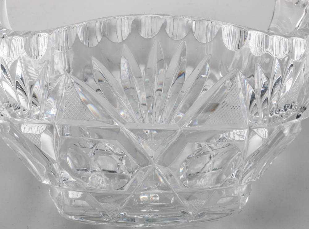 Assorted Crystal and Glass Decor