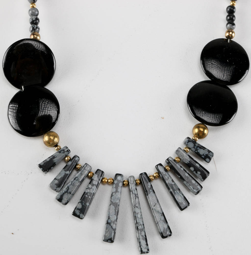 Assortment of Necklaces and Earrings