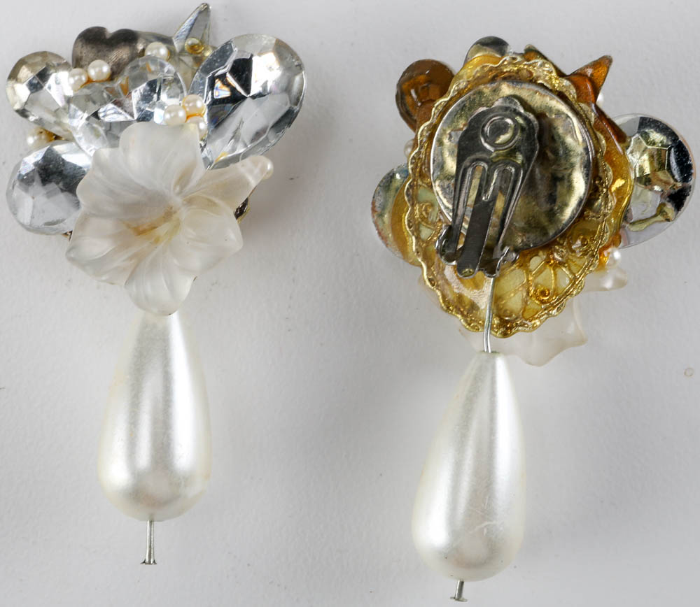 Faux Pearl Evening Wear Jewelry