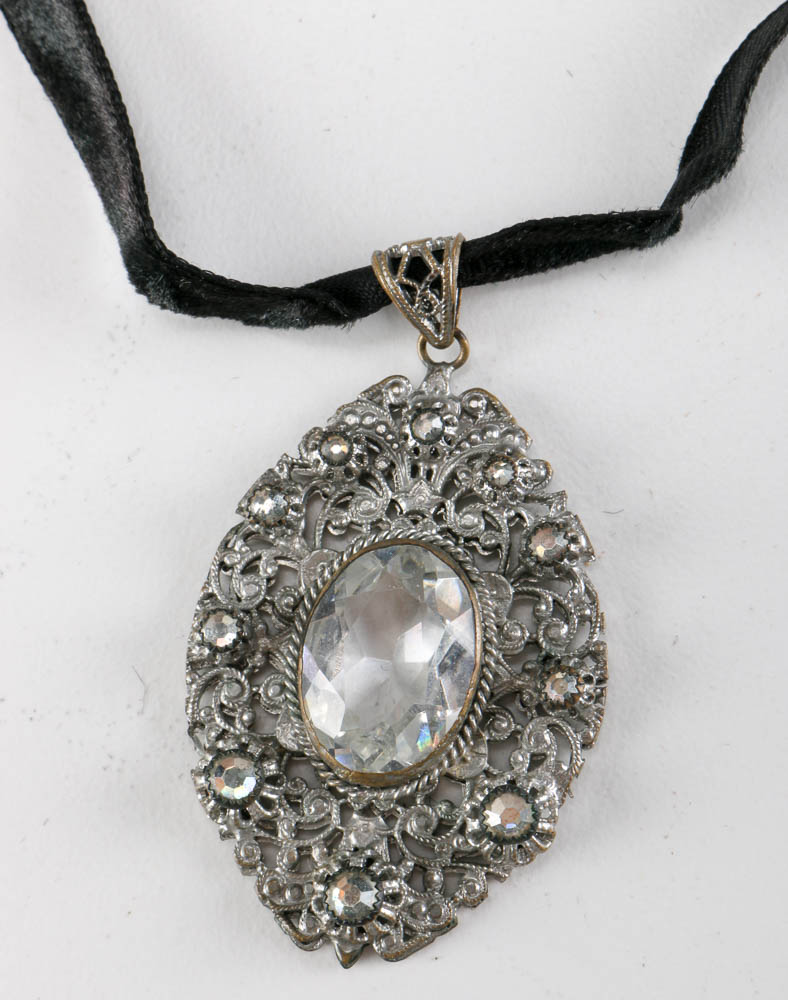 Assortment of Silver and Gold Tone Jewelry